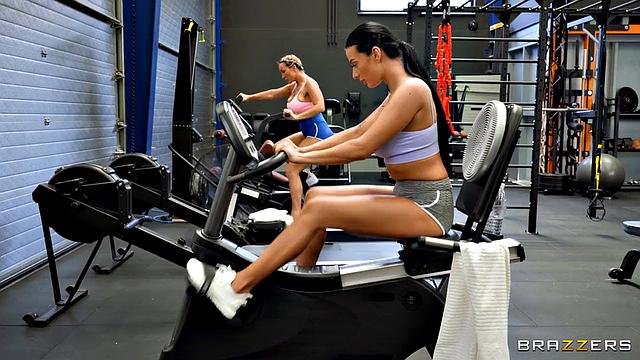 Scissoring Sweaty Slut