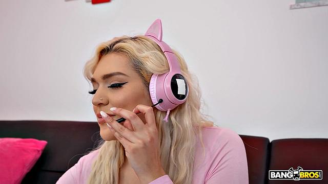 Step Dad Messes Up Her Gaming