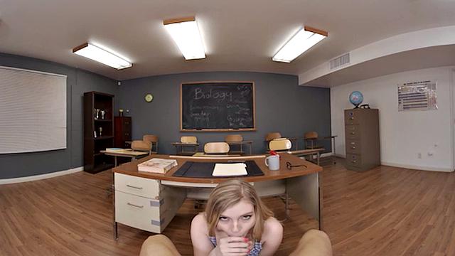 Harlow West will do anything to drop the course -- even with you!!