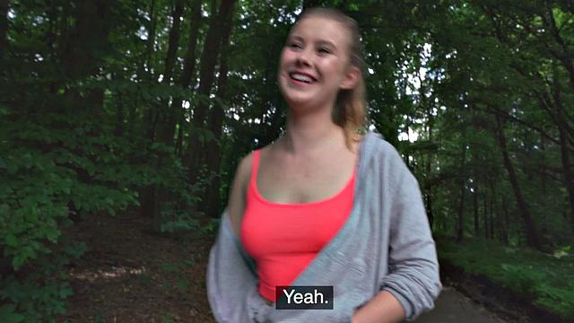 Cash-hungry babe with a huge ass fucks in POV for a good fuck