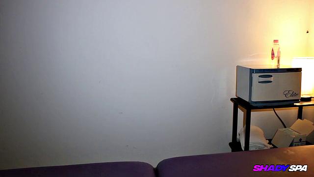 When will he cum? ShadySpa Maya