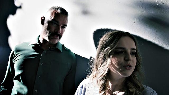 ADULT TIME - Tiny Teen Coco Lovelock Caught Masturbating And Fucked By Stepmom & Her Hubby