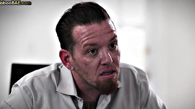 Busty babe pounded by her lover after pussylicking