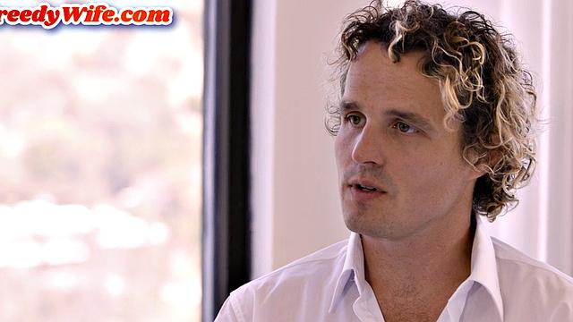 Greedy wife bouncing her pussy on cock after teasing