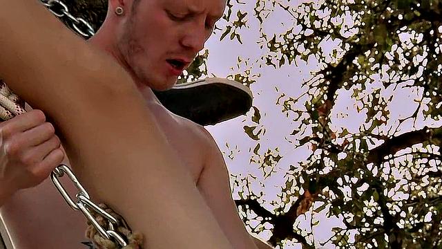 Blindfolded Twink Boy Takes A Huge Dick! - Jack Ashley &amp;amp; Sean Taylor