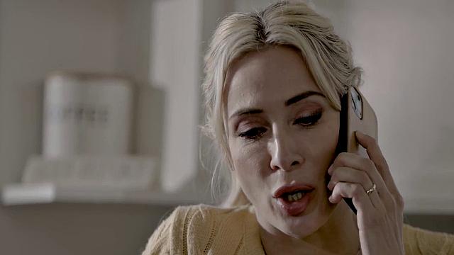 Stunning blonde banged by boss