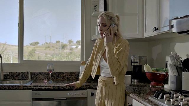 Stunning blonde banged by boss