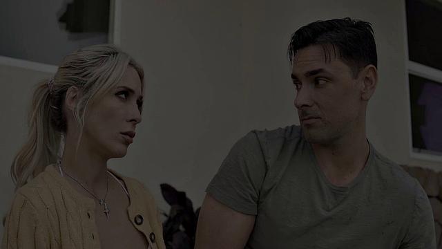 Stunning blonde banged by boss