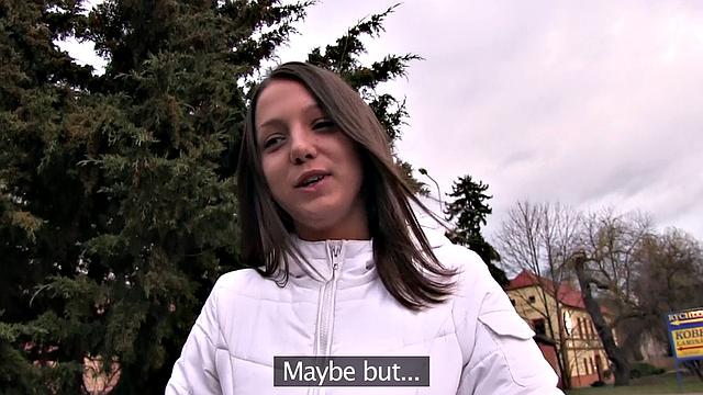 Sexy Student On Trip Ends Up Riding Stranger's Cock