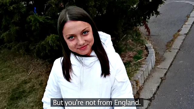 Sexy Student On Trip Ends Up Riding Stranger's Cock