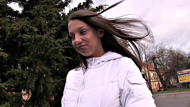 Sexy Student On Trip Ends Up Riding Stranger's Cock