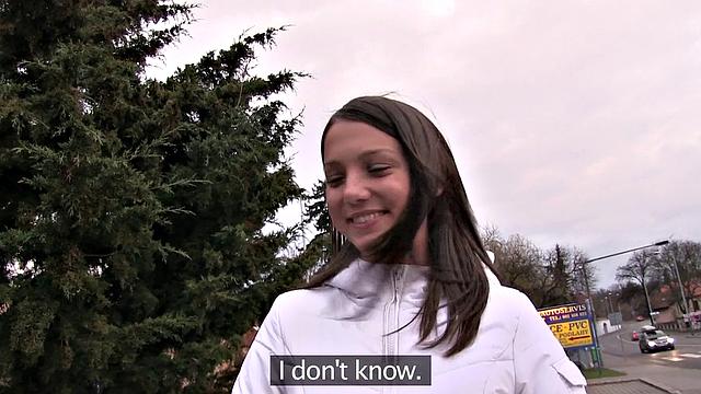 Sexy Student On Trip Ends Up Riding Stranger's Cock