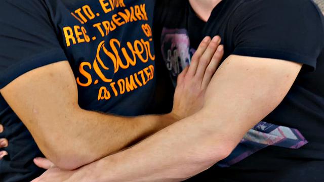 Martin Hovor dominates Marty Lang in a raw, sweaty gay hookup