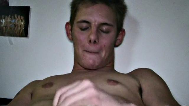 Hazed amateur college guy fucked for frat in voyeur dormitory