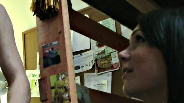 Hazed amateur college guy fucked for frat in voyeur dormitory