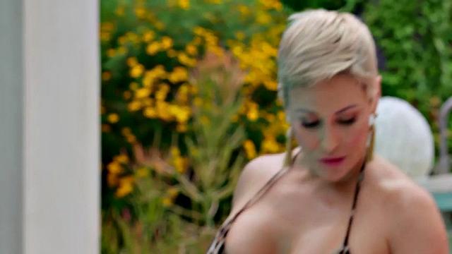 Stepmom with glasses and tattoos goes wild after catching stepson in the act