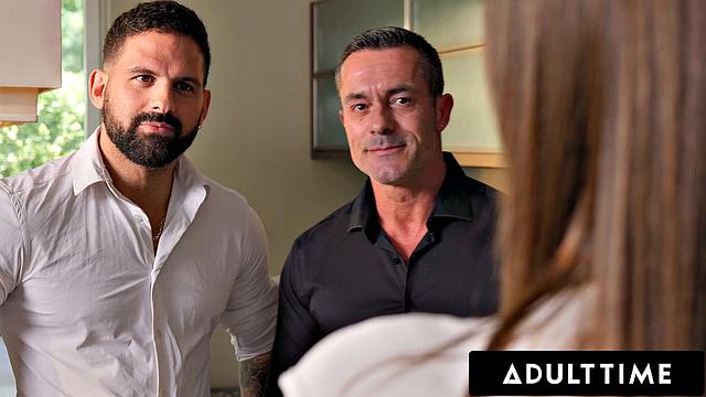 ADULT TIME - Hungarian Angelica Heart Takes ANAL CREAMPIE After Getting FROM BOTH ENDS