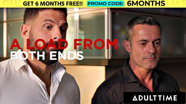 ADULT TIME - Hungarian Angelica Heart Takes ANAL CREAMPIE After Getting FROM BOTH ENDS