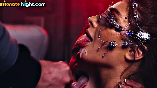 3way facial loving babes in stockings get cuntrammed