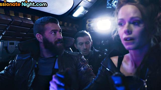 3way facial loving babes in stockings get cuntrammed