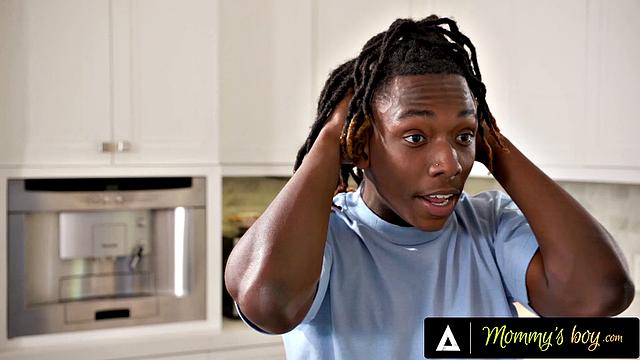 MOMMY'S BOY - Stepmom Danielle Renae Fucks Stepson In Interracial Breeding