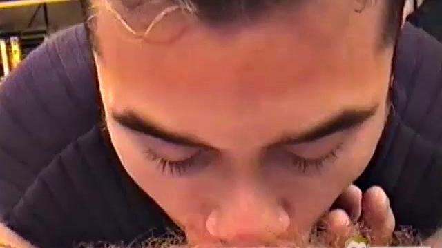 Auntie Bob meets 24 year old Mario on the Internet and it wasn't long before this Latin hottie was on his knees giving him head. Auntie Bob shot the first half of this scene looking down at Mario, as he's sucking him off.