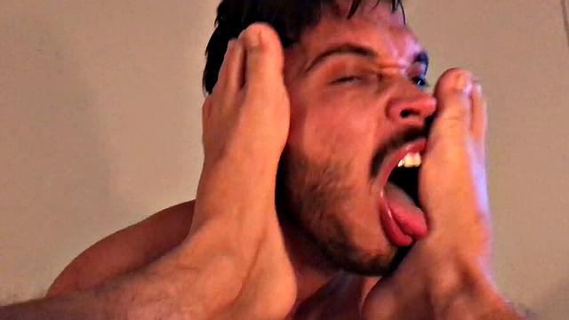 In this Seth Knight and Christopher Meyers scene, the tattooed boyfriends want to share their fetish for feet. This bedroom romp is as much about giving head and jacking off as it is fucking feet and sucking toes.