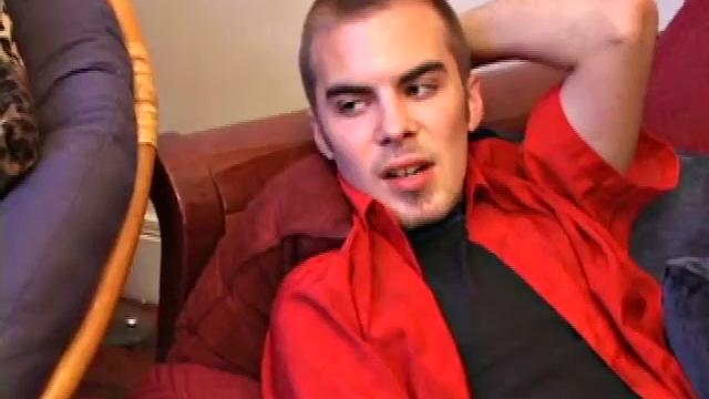 Jasper begins his solo jack off scene teasing us about doing something he never thought he would do. He jerks off for a while before he does that special thing. But when he does it, wow does this boy cum.