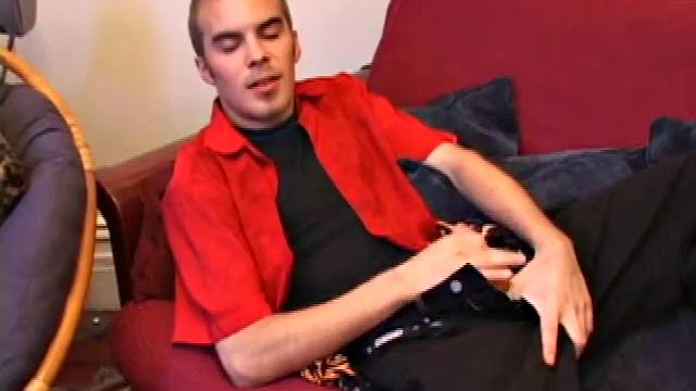 Jasper begins his solo jack off scene teasing us about doing something he never thought he would do. He jerks off for a while before he does that special thing. But when he does it, wow does this boy cum.