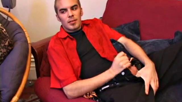 Jasper begins his solo jack off scene teasing us about doing something he never thought he would do. He jerks off for a while before he does that special thing. But when he does it, wow does this boy cum.