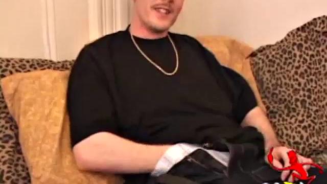 Young Richard Azina strokes up a boner and strips off clothes. After giving his butt a little fingering, for added stimulation, he strokes out a fresh load of warm cum.