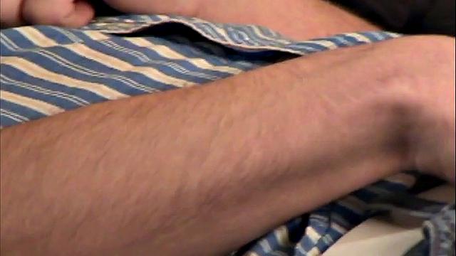 This homemade amateur video features young Harrison stripping naked and getting off. He makes good use of a fleshlight, as he works his stiff dick toward climax.