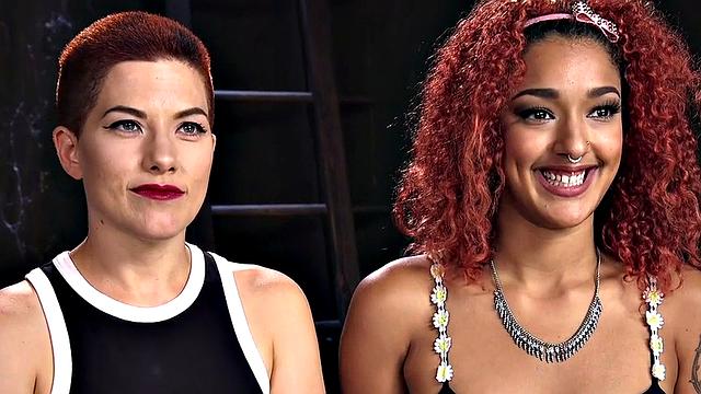 Submissive babe toyed by master in hard pleasure