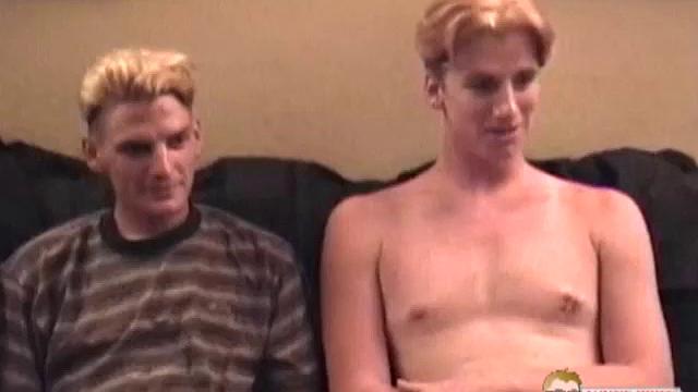 In this video we are treated to straight buddies jacking off side-by-side.  Junior, now 20, has done a few solo jerk off scenes for Auntie Bob.