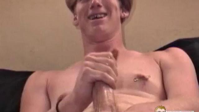 In this video we are treated to straight buddies jacking off side-by-side.  Junior, now 20, has done a few solo jerk off scenes for Auntie Bob.