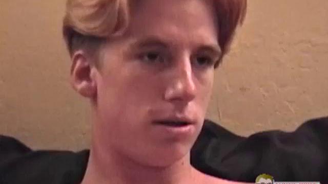 In this video we are treated to straight buddies jacking off side-by-side.  Junior, now 20, has done a few solo jerk off scenes for Auntie Bob.