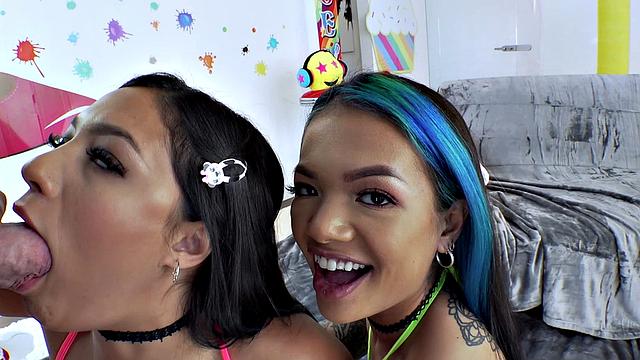 Anal Party with Paisley and Serena