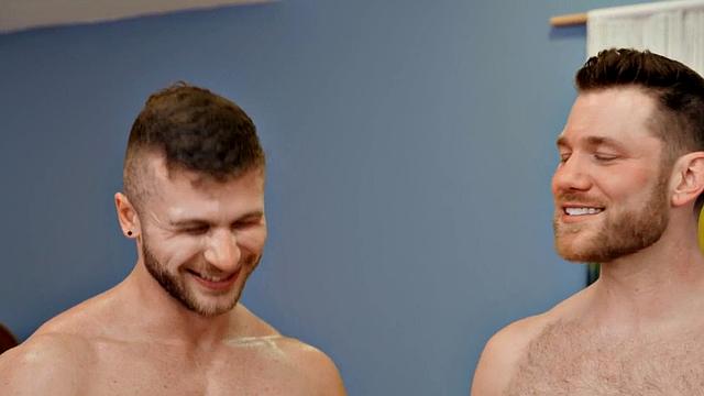 Gay wild dude enjoys missionary anal fucking