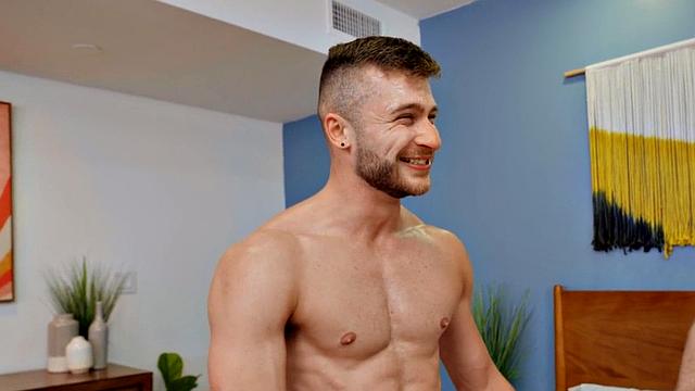 Gay wild dude enjoys missionary anal fucking