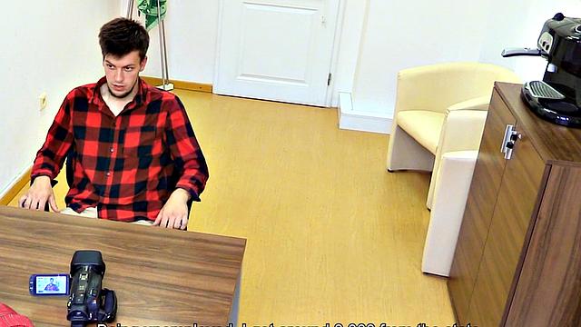 Pulled amateur Twink riding stranger's cock in public