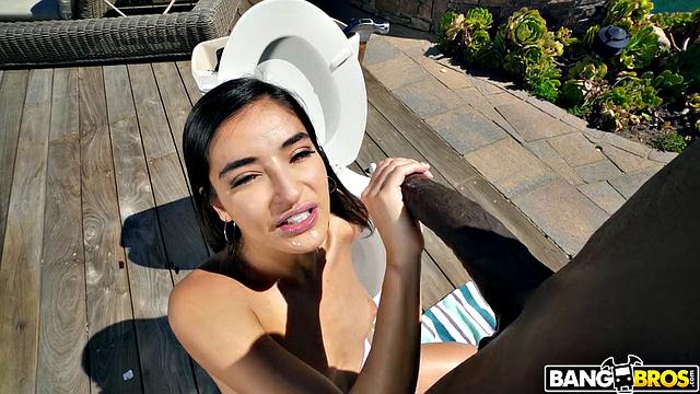 Emily Willis Takes on Monster Cock