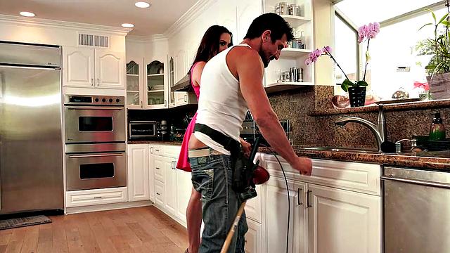 Busty Brunette Chanel Preston Has More Than Her Darins Unclogged By Tommy Gunn Hardcore Doggystyle