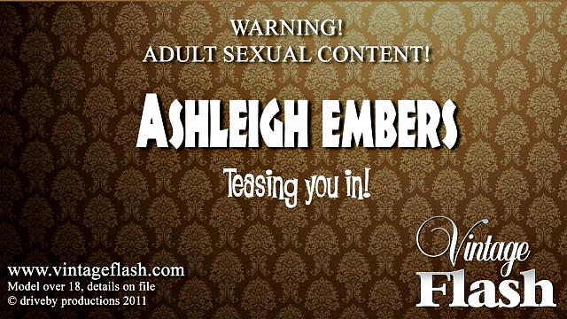 Ashleigh Embers - In frilly blouse!