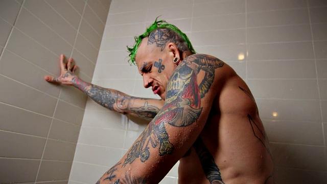 Dirty gay fucks perverted stud in the ass in doggystyle