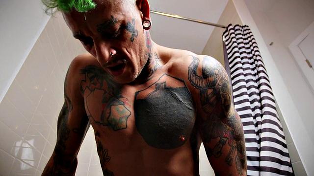 Dirty gay fucks perverted stud in the ass in doggystyle