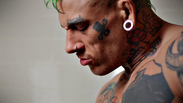 Dirty gay fucks perverted stud in the ass in doggystyle