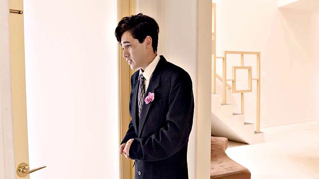 DADDY4K. Cunning seduces sons cute bride before wedding ceremony