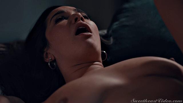 Lesbian Step Sisters Scene 3 - Movie Night