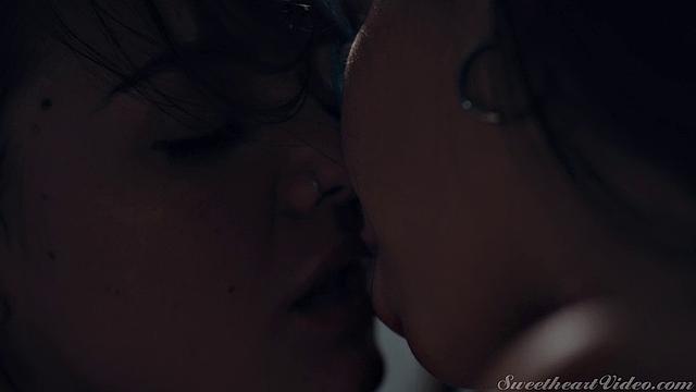 Lesbian Step Sisters Scene 3 - Movie Night