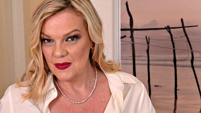 Lena's pussy and tits show